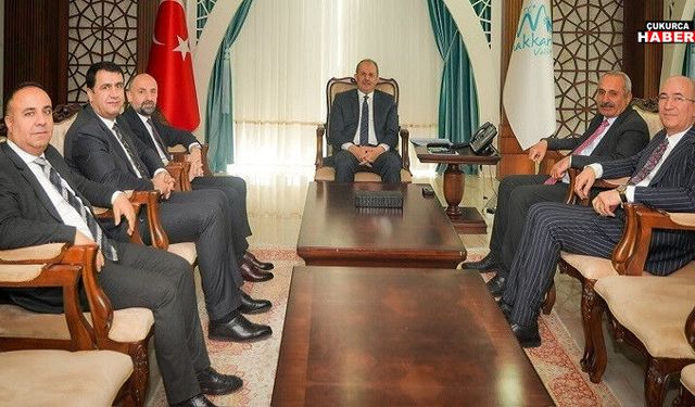 Başkanlardan Yeni Vali Taşyapan’a Hayırlı Olsun Ziyareti