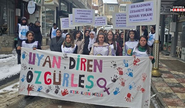 Hakkari’de KESK’li Kadınlardan 8 Mart Açıklaması