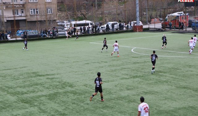 Hakkari Zap spor rakibini 6-0 yendi!