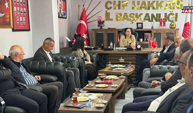 Hakkari DEM Parti heyetinden CHP’ye “iade-i ziyaret”