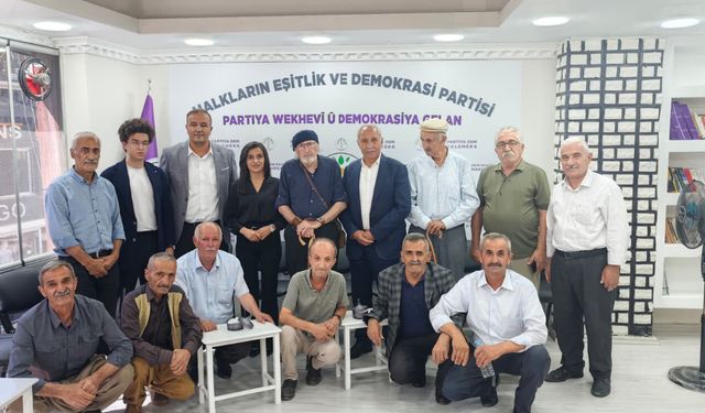Yazar İhsan Çolemêrg'den DEM Parti Hakkâri İl Eş Başkanlığı'na Ziyaret
