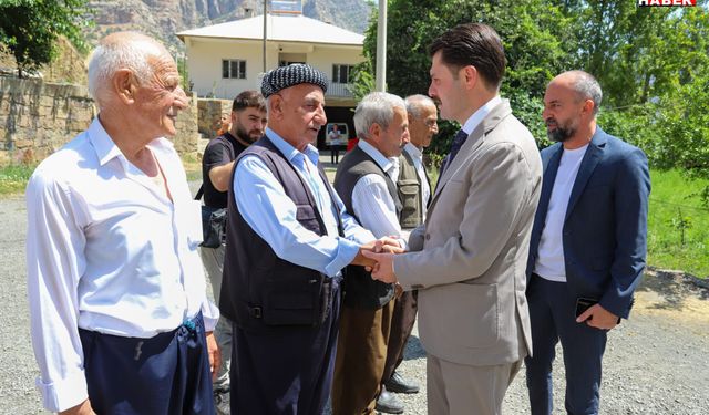 Kaymakam Cebeci, Çimenli Mezrası Sakinleriyle Buluştu