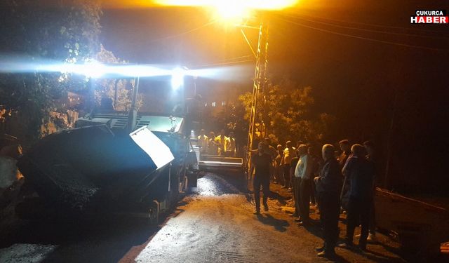 Hakkâri Belediyesi'nden Aşağı Bağlar'a Yoğun Asfalt Mesaisi