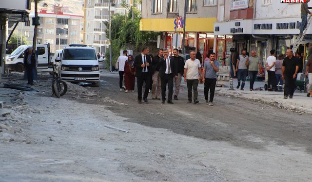 Başkan Vekili Gürbüz, altyapı ve üstyapı çalışmalarını yerinde inceledi