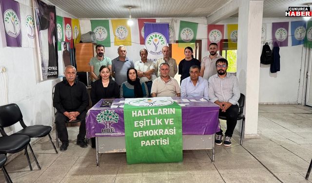 DEM Parti Çukurca İlçe Kongresi için hazırlıklar başladı