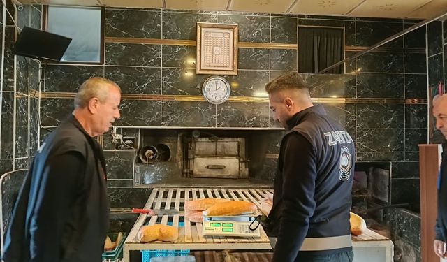 Hakkari Zabıtasından fırınlara sıkı denetim