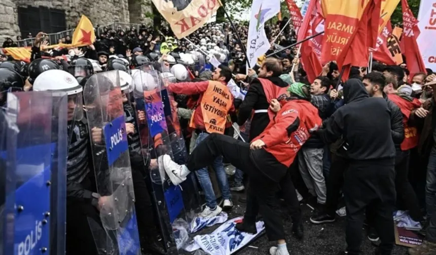 İstanbul'da 210 kişi gözaltına alındı; 28 polis yaralandı