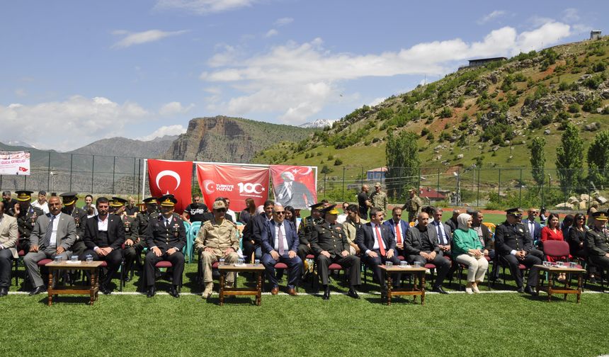 Çukurca’da 19 Mayıs Atatürk’ü anama gençlik ve spor bayramı kutlanıldı