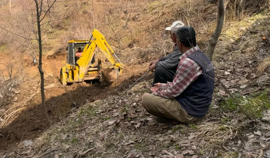 İmece usulü yol açma çabası