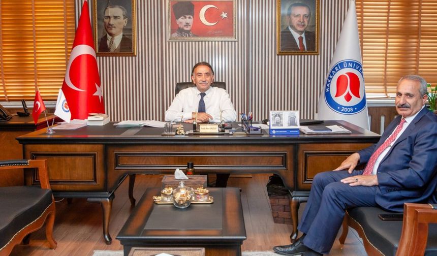 Başkan Demirci’den Hakkari Üniversitesi Rektörüne Hayırlı Olsun Mesajı