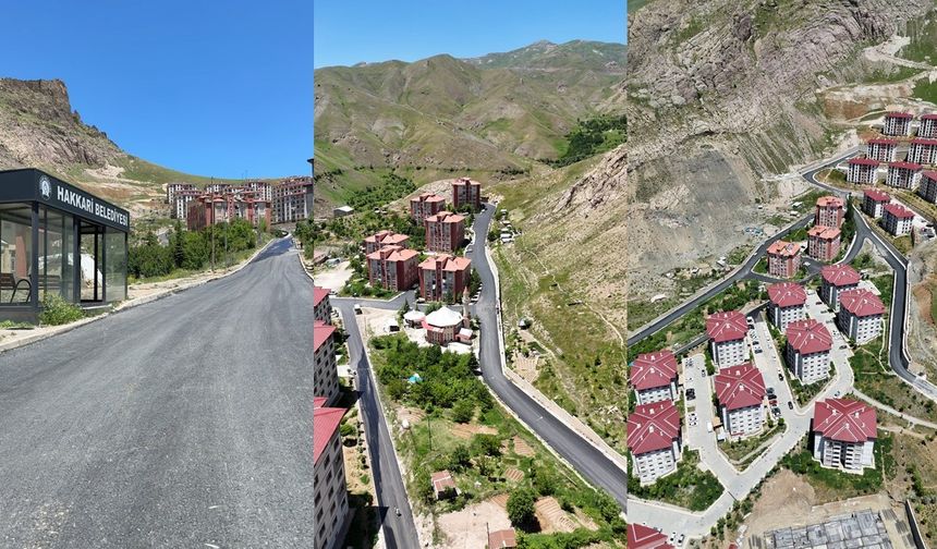Kilit Taşları Gitti, Asfalt Geldi: Hakkari Belediyesi’nden Yol Atağı