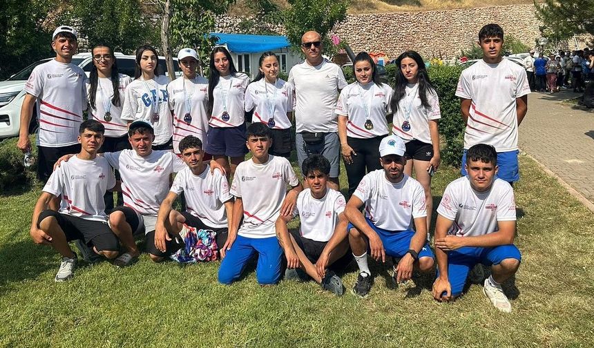 Rafting takımı Türkiye ikincisi oldu