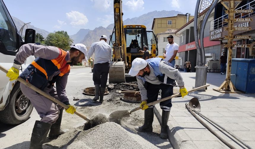 Kavurucu sıcakta Logar mesaisi