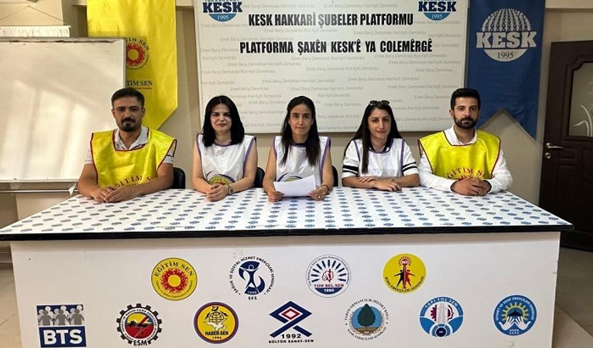 Hakkari Eğitim-Sen: Plansız Politikalar Eğitim Sistemini Çökertiyor