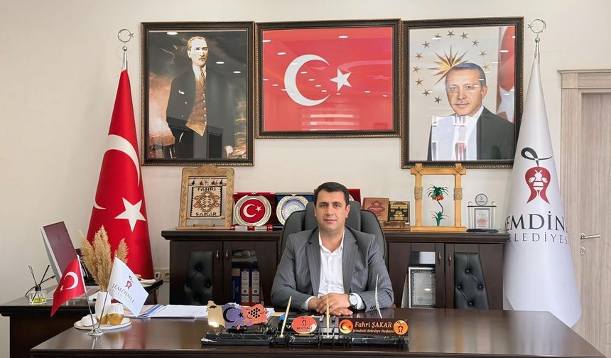 Başkan Şakar acımız büyük başımız sağ olsun