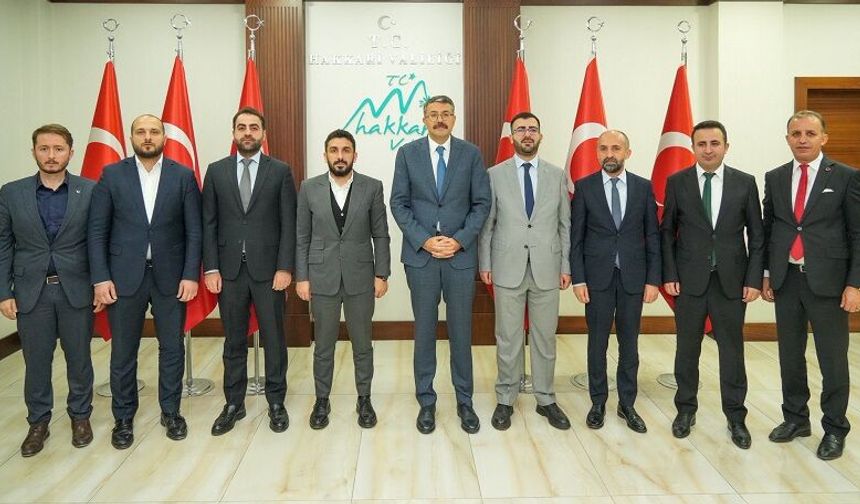 TÜGVA’dan Hakkari Valiliği’ne Ziyaret