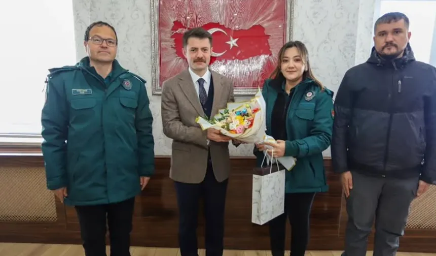 Gümrük Yetkililerinden Kaymakam Cebeci’ye Ziyaret