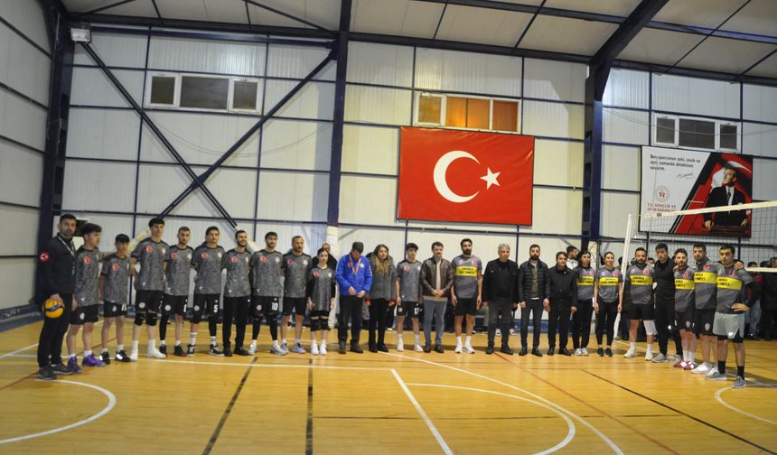 Çukurca’da Voleybol Turnuvası Final Maçıyla Sona Erdi