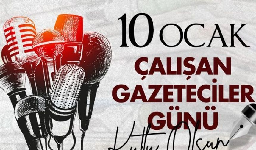 Ulusal ve Çukurca Haber Sitesi Yönetiminden 10 Ocak Çalışan Gazeteciler Günü Mesajı