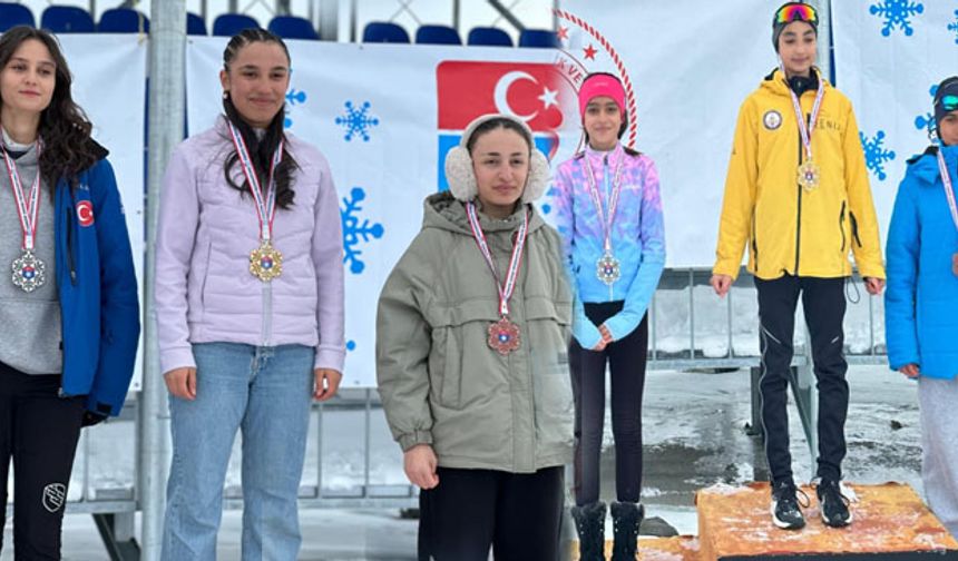 Biatlon yarışlarında Hakkari’den büyük başarı: 19 madalya
