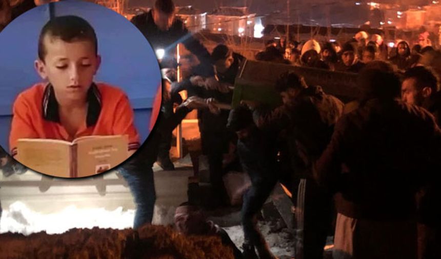 Hakkari’de Minibüs Kazasında Hayatını Kaybeden Çocuk Toprağa Verildi