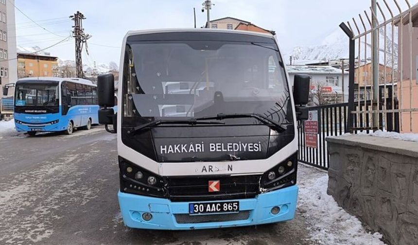 Hakkari’de Toplu Taşıma Ücretlerine Zam