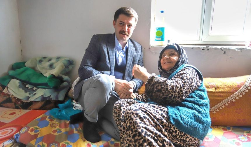 Kaymakam Cebeci, Yeşilçeşme Mahallesi’nde Duman Ailesini Ziyaret Etti