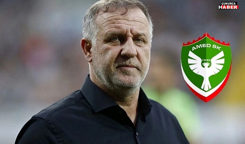 Amedspor’un yeni teknik direktörü belli oldu!