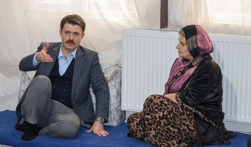 Kaymakam Cebeci’den Şehit Ailesine Ziyaret