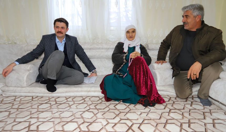 Kaymakam Cebeci’den Şehit Ailesine Ziyaret