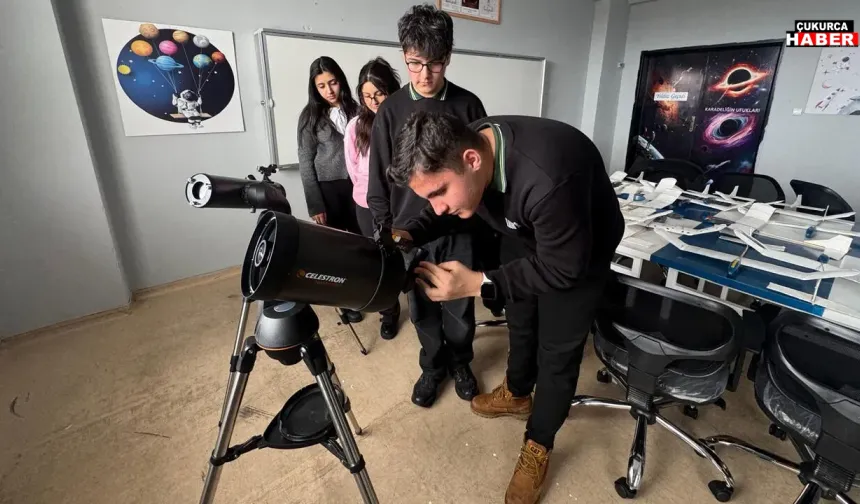 Yüksekova'da öğrenciler uzay ve havacılıkla tanışıyor