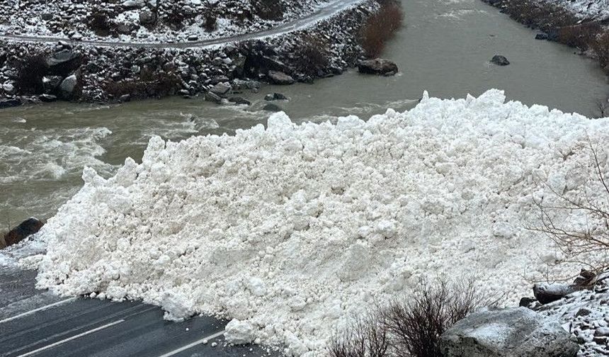 Çukurca Yolu Çığla Kesildi: Kar Yağışı Ulaşımı Engelledi
