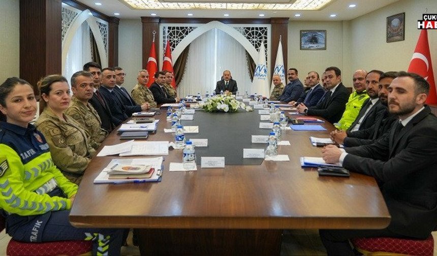 Hakkâri’de asayiş toplantısı: Suç oranlarında düşüş