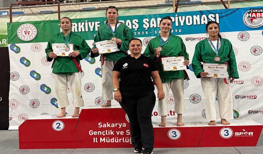 Hakkârili Sporcu Sakarya’dan Madalyayla Döndü