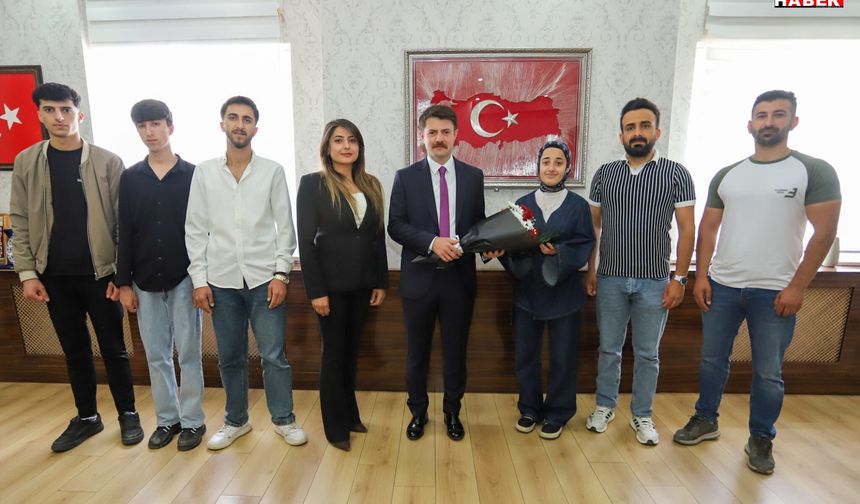 Gençlik Haftası Kapsamında Kaymakam Cebeci’ye Ziyaret