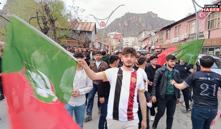 Amedspor’un Yükselişi Çukurca’da Coşkuyla Kutlandı