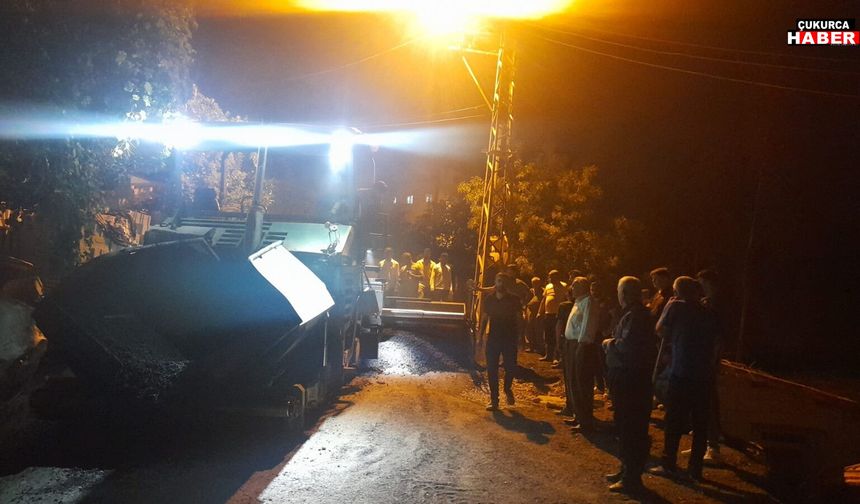 Hakkâri Belediyesi'nden Aşağı Bağlar'a Yoğun Asfalt Mesaisi