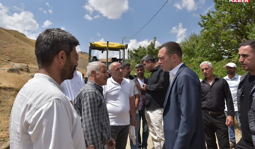 Geçitli Köyü’nde 10 Kilometrelik Yol BSK Asfaltla Kaplanıyor