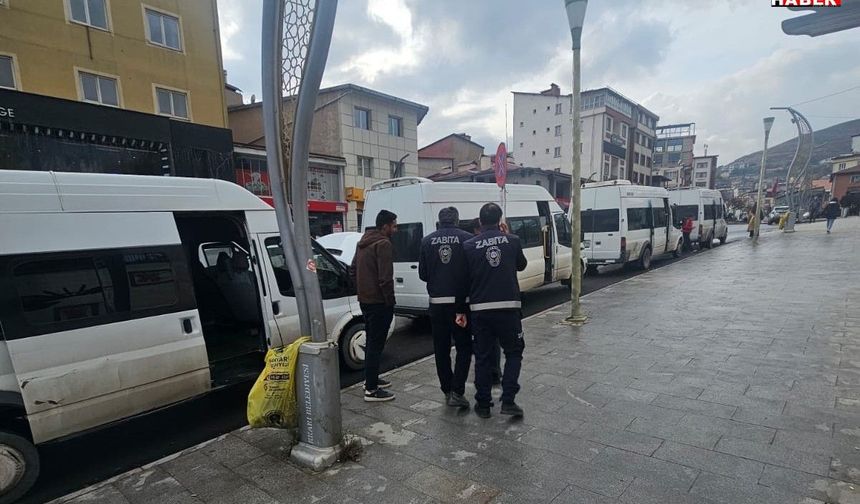 Hakkari’de toplu ulaşıma zabıta denetimi