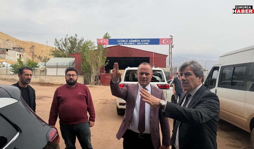 Hakkâri Ticaret İl Müdürü Fırat’tan Üzümlü Sınır Kapısı’na ziyaret