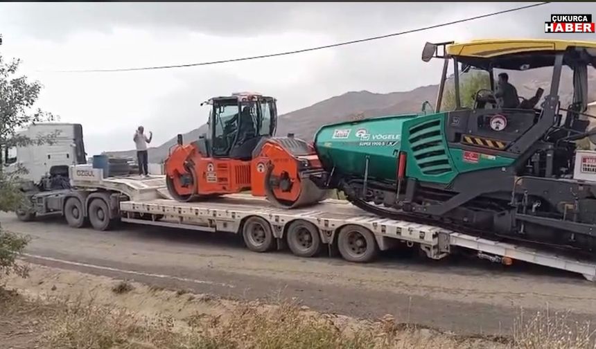 Çukurca Kazan Vadisi’nde asfalt mesaisi yeniden başlıyor