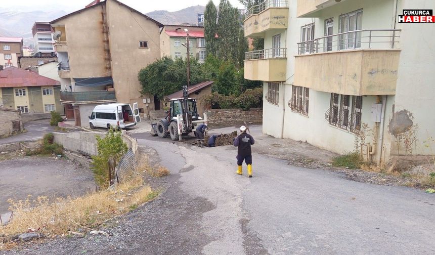 Hakkari Belediyesi kent genelinde çalışmalarını sürdürüyor