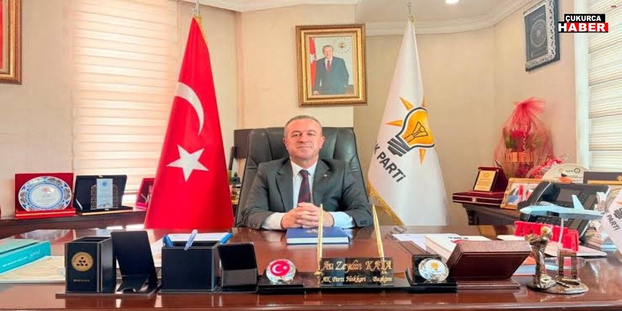 AK Parti Hakkâri İl Başkanı Zeydin Kaya’dan Gaziler Günü mesajı