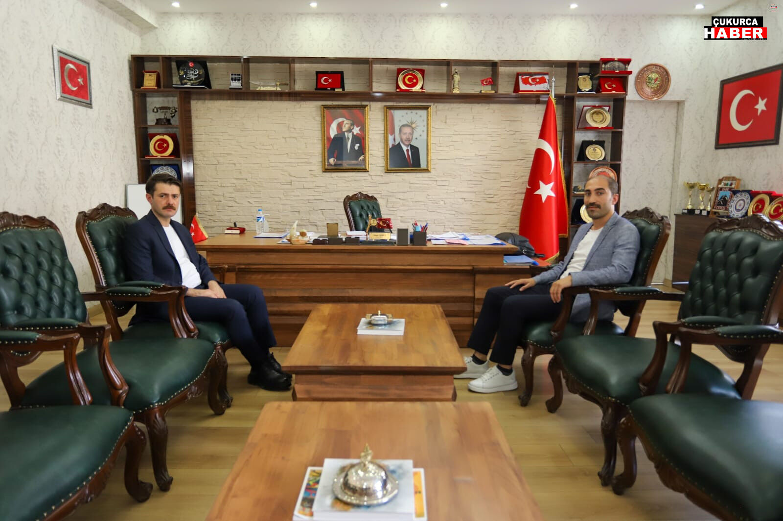 Hâkim Polat’tan Kaymakam Cebeci’ye Ziyaret